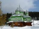 Yablunytsia. Wooden Church of St. Basil, Ivano-Frankivsk Region, Churches 