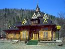 Yaremche. Restaurant "Hutsulschyna" - a monument of architecture, Ivano-Frankivsk Region, Civic Architecture 