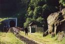 Yaremche. Guarded railway tunnel, Ivano-Frankivsk Region, Roads 