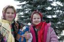 Yaremche. Plump girls, Ivano-Frankivsk Region, Peoples 