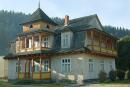 Yaremche. Children's sanatorium "Prikarpatsky" - a villa, Ivano-Frankivsk Region, Civic Architecture 