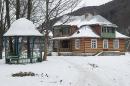 Yaremche. DC "Carpathian" - wooden mansion, Ivano-Frankivsk Region, Civic Architecture 