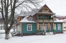 Yaremche. DC "Carpathian" - a mansion with a mezzanine, Ivano-Frankivsk Region, Civic Architecture 