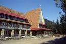 Yaremche. Chalet "Hutsul" on the left bank of the Prut, Ivano-Frankivsk Region, Civic Architecture 