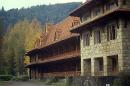 Yaremche. Abandoned hostel "Hutsulschyna", Ivano-Frankivsk Region, Civic Architecture 